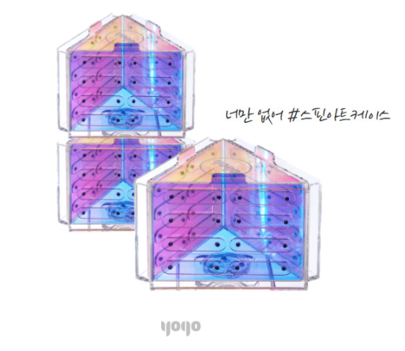 YOGO Hologram Spin Art Case