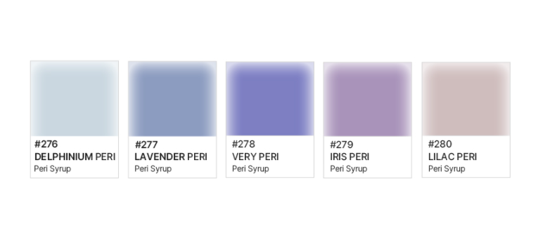 THE GEL Peri syrup collection