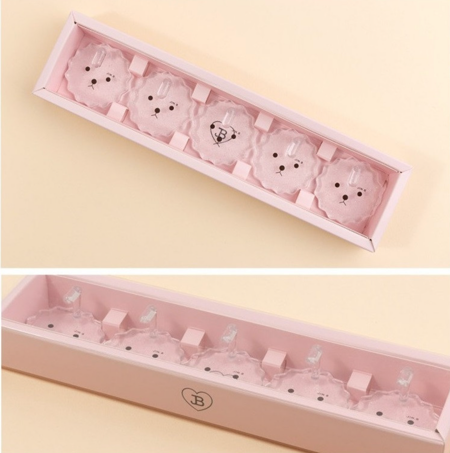 JIN.B Puppy nail tip stand 5pc set