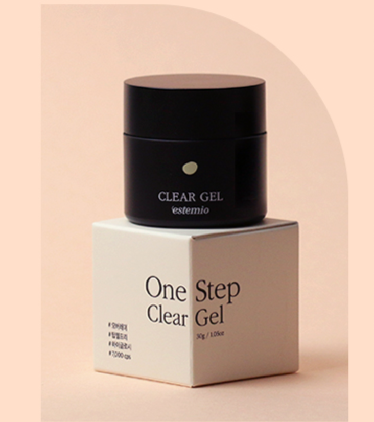 ESTEMIO One step clear gel 30g - overlay + top gel in 1