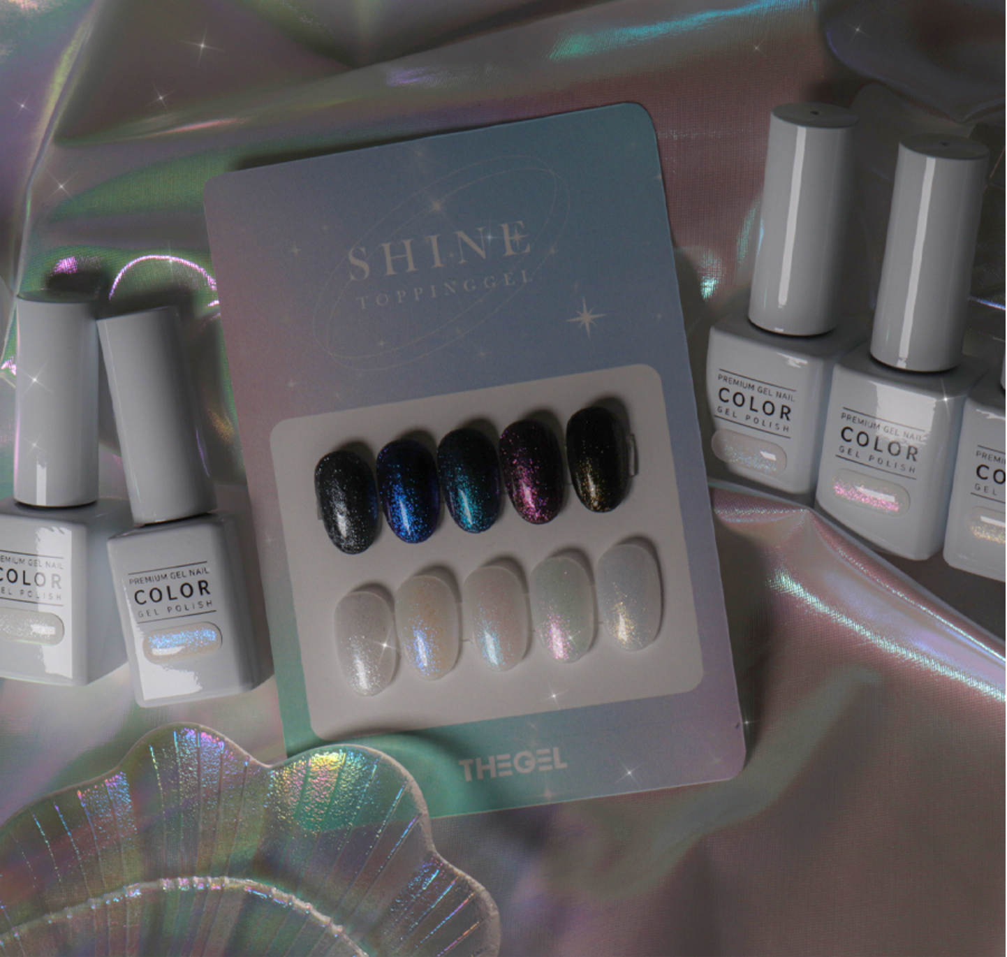 THE GEL Shine topping collection