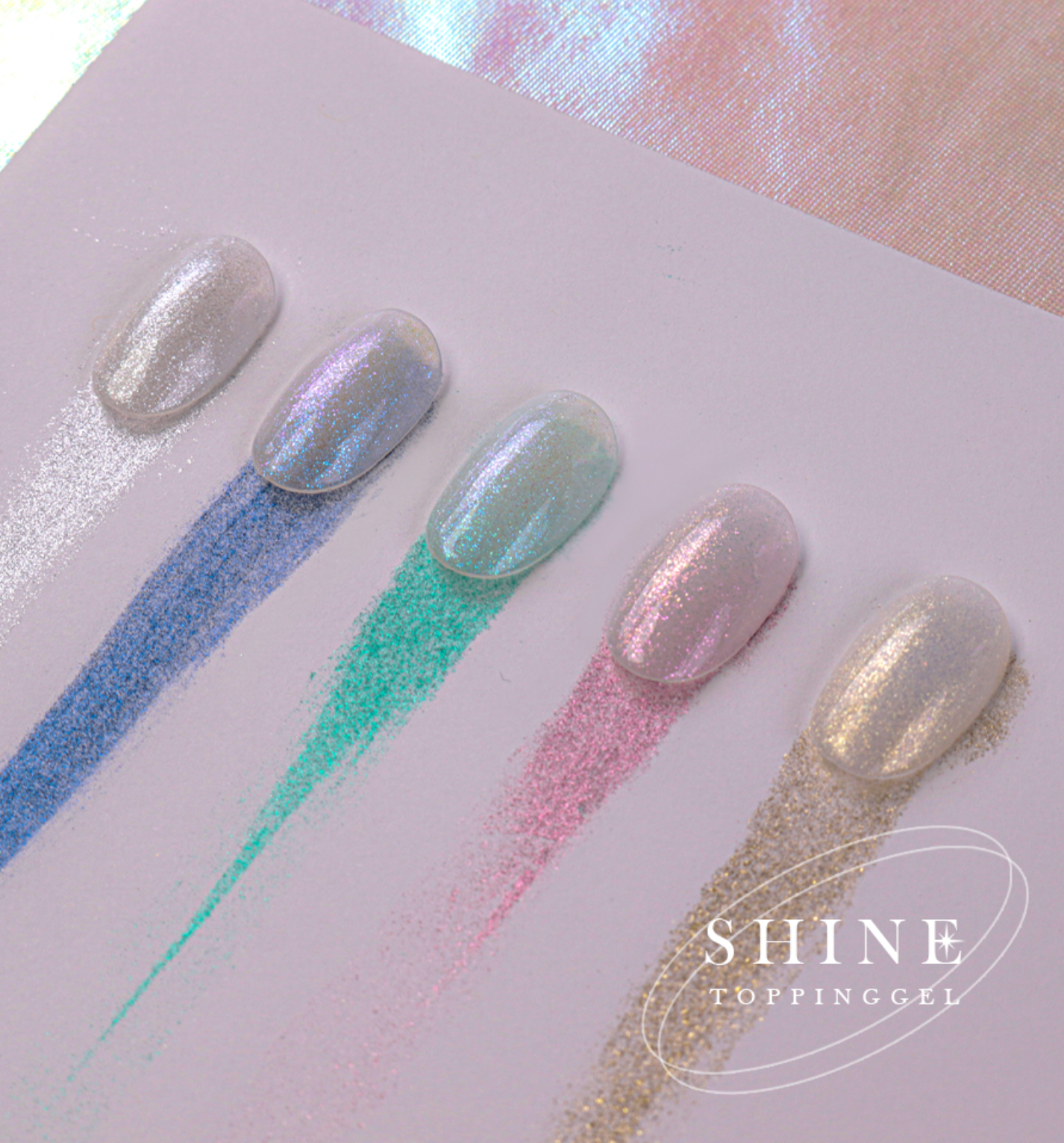 THE GEL Shine topping collection