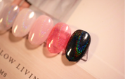 JINAUNNI Star way - Clear unicorn hologram chrome powder