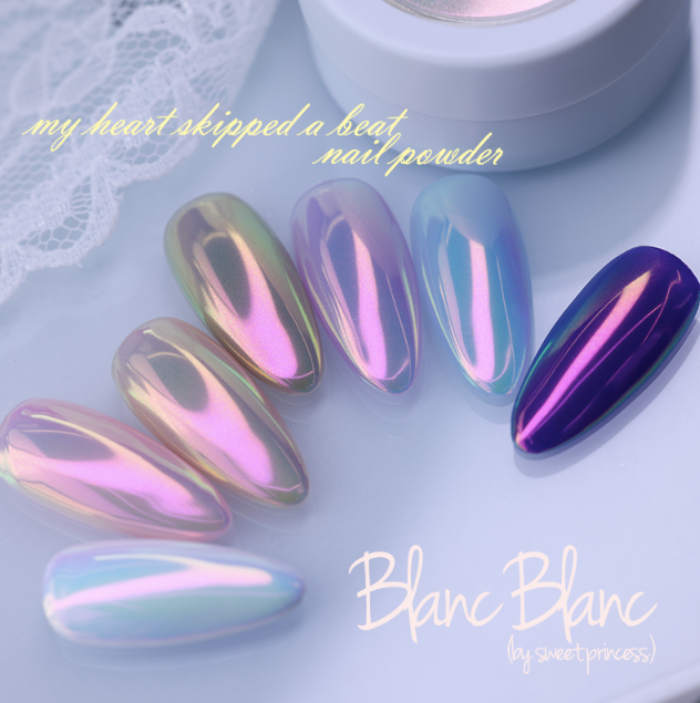 BLANC BLANC My heart skipped a beat chrome powder W47