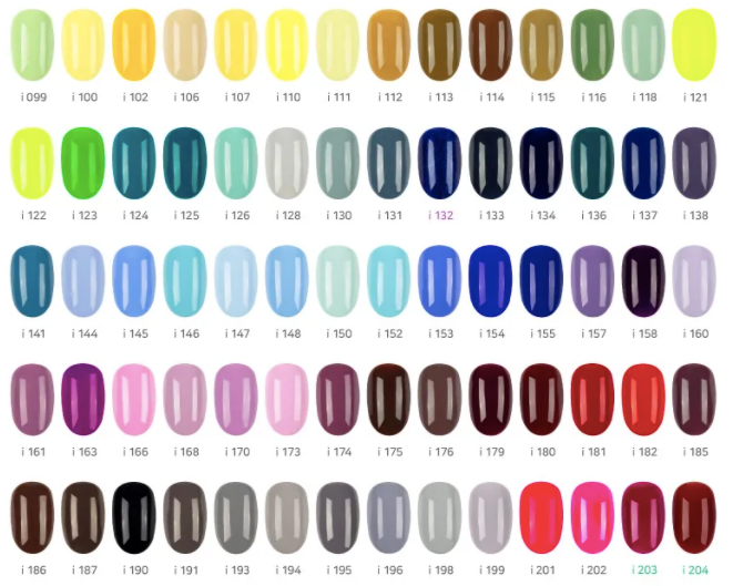 I-series opaque individual colours - i001~i130