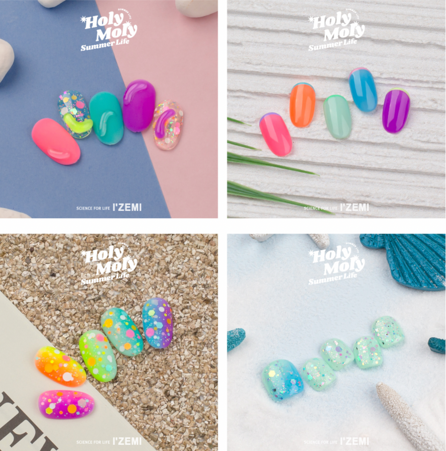Holy Moly Summer Life 10pc collection - limited edition packaging