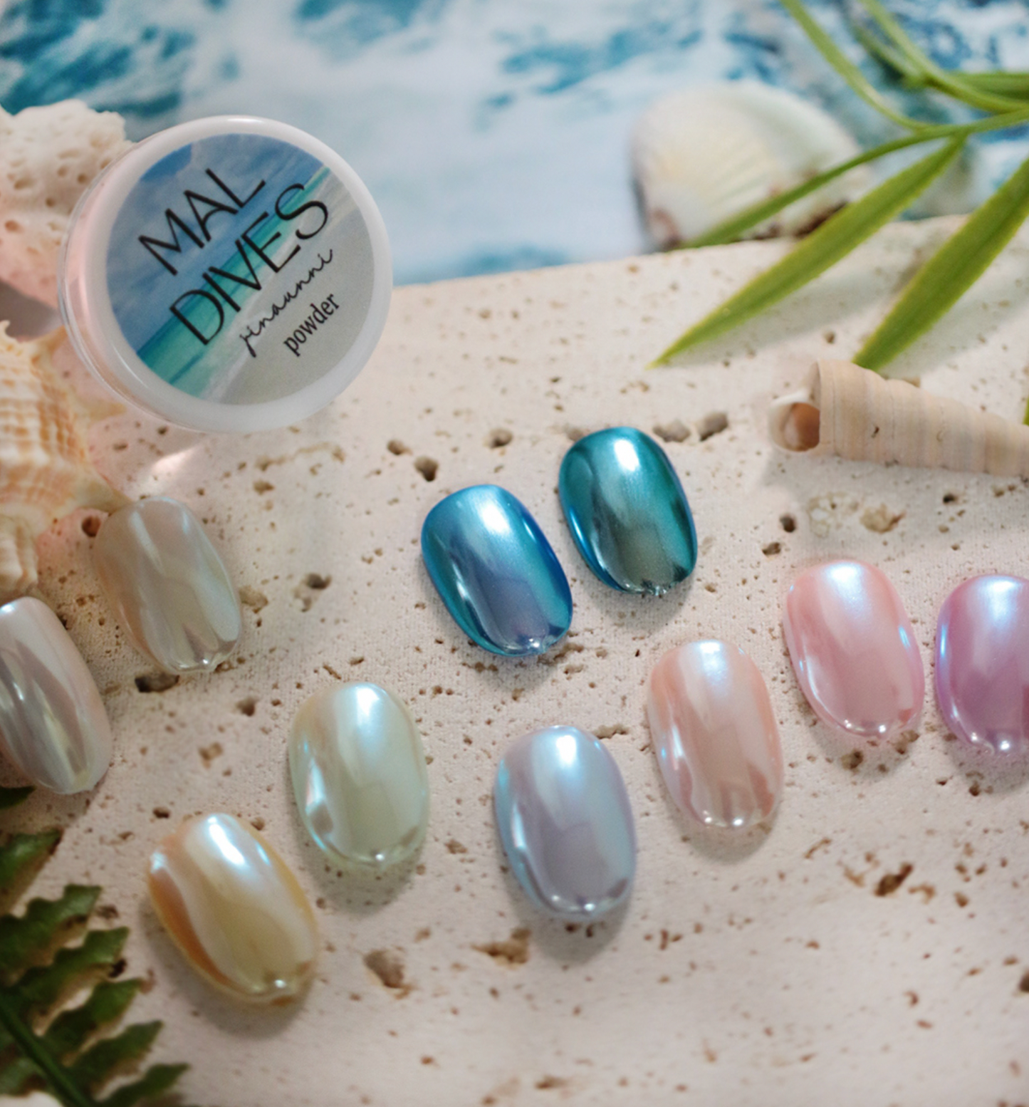 JINAUNNI Maldives Chrome Powder