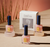 GENTLE PINK Dan Dan intensive nail hardner - Free acetone free remover included