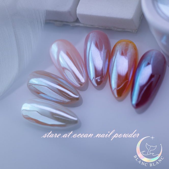 BLANC BLANC Stare at ocean chrome powder W69