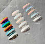 ICE GEL Sunset glow chrome powder
