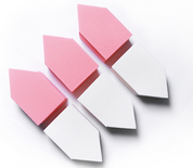 DIAMI Mirror foam - sponge for chrome application 6pc