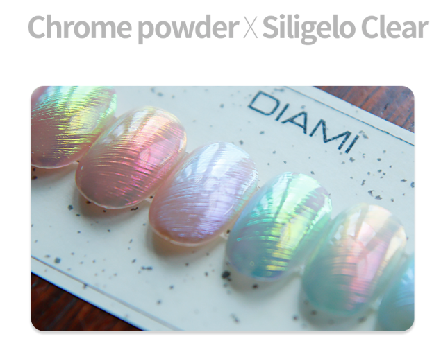 DIAMI Siligelo 3d clear - no wipe gel for chrome