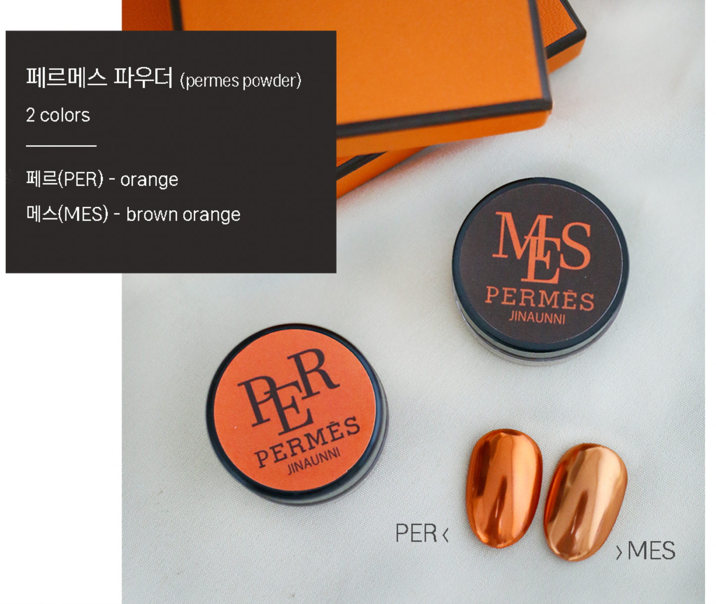 JINAUNNI Permes chrome powder - Per/Mes