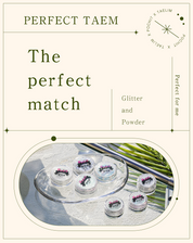 POCHIT X TAELIM Perfect taem 7pc glitter + chrome set - 4th edition