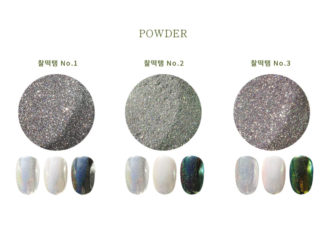 POCHIT X TAELIM Perfect taem 7pc glitter + chrome set - 4th edition