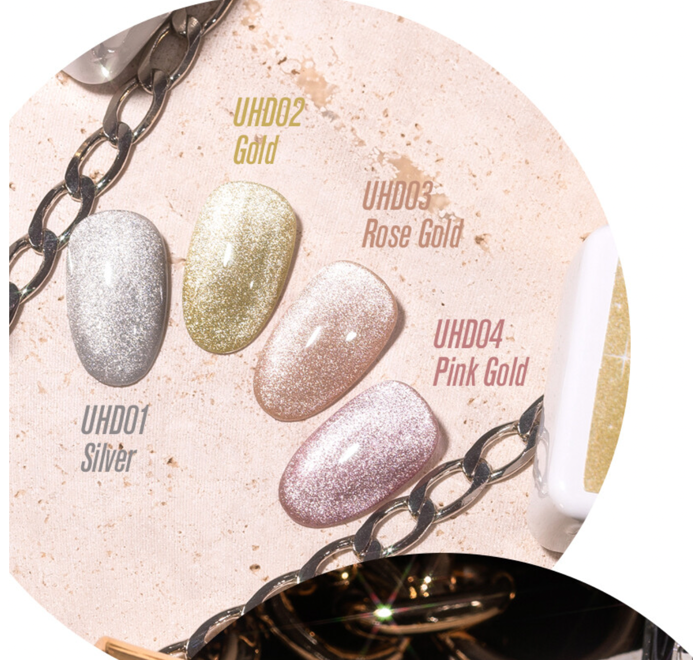 ABLLIZ UHD magnetic gel - 4 colours