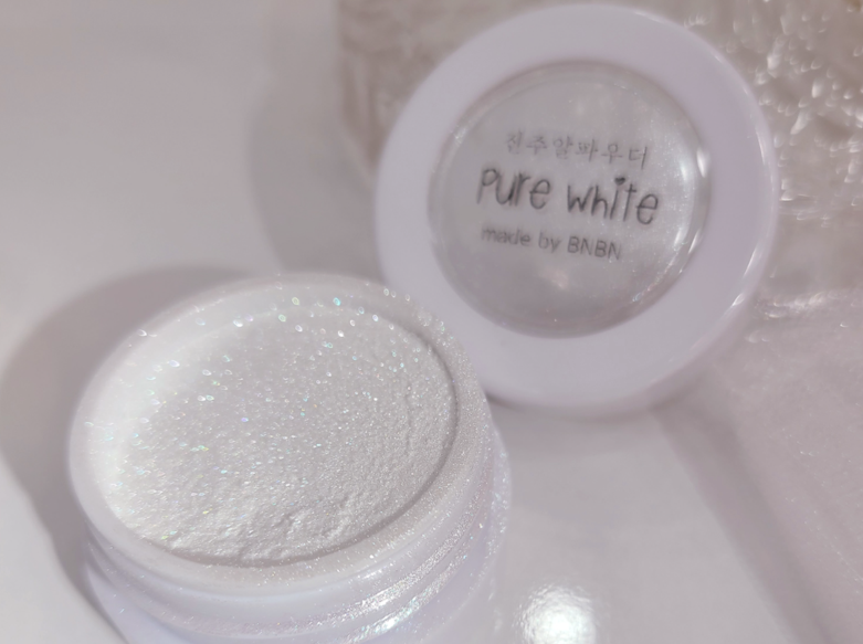 BONNIEBEE Pure white chrome - white pearl