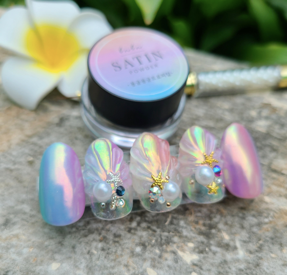 BONNIEBEE Satin chrome powder - Tropical mermaid