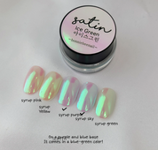 BONNIEBEE Satin chrome powder - Ice Green