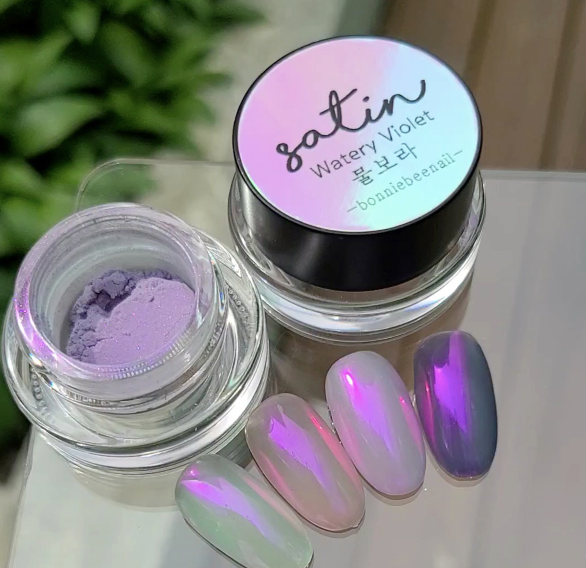 BONNIEBEE Satin chrome powder - Watery violet
