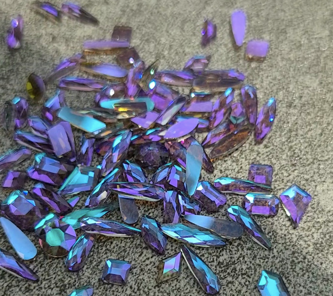 BONNIEBEE Ice aurora stone - purple