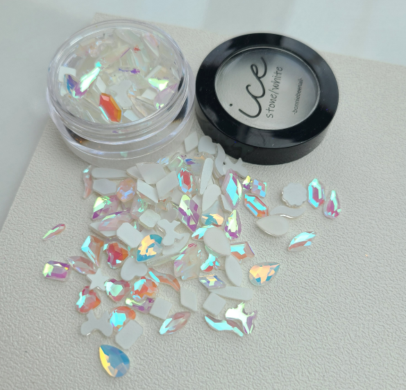 BONNIEBEE Ice aurora stone - White delight