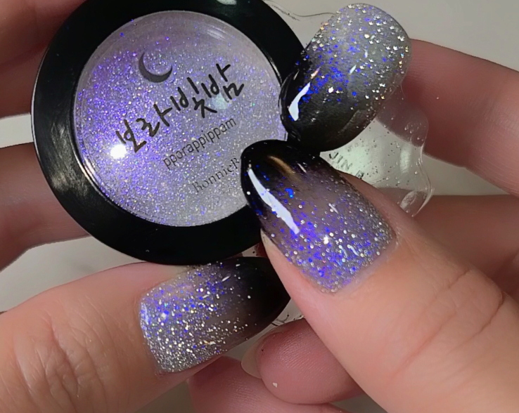BONNIEBEE Super flash reflective glitter - purple night