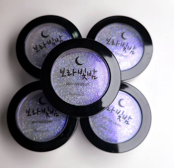 BONNIEBEE Super flash reflective glitter - purple night