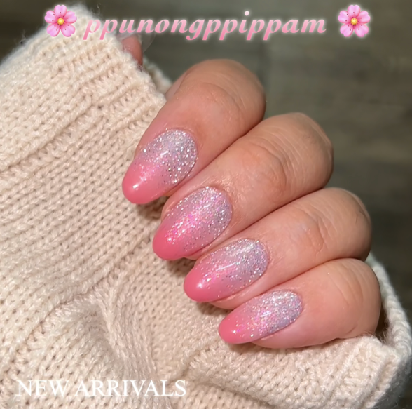 BONNIEBEE Super flash reflective glitter - pink night