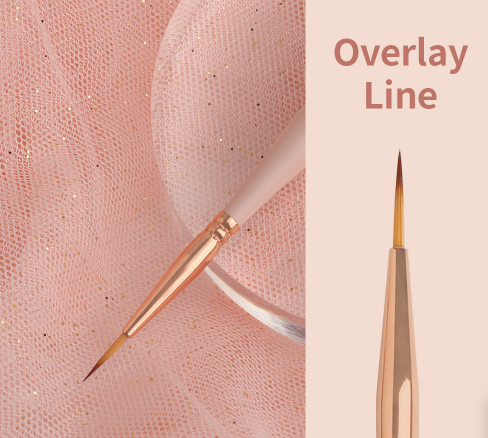 SUMMER PEACH Overlay brush - 2 types