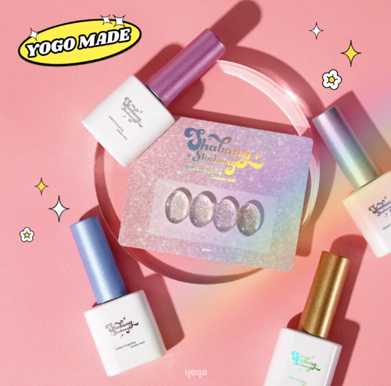 YOGO Shabang Shabang topping glitter gel - 4 colours