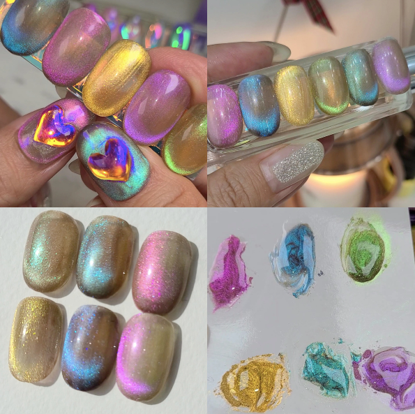 BONNIEBEE 3 way magnetic powder - 6 colours