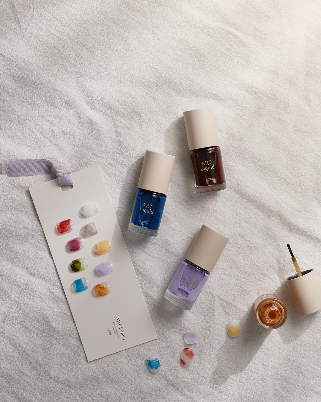 MORE GEL Art liquid 10pc tint collection
