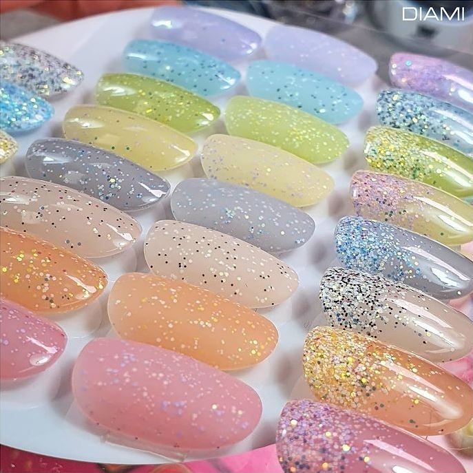 DIAMI Shine easy - BLOSSOM 4pc glitter set