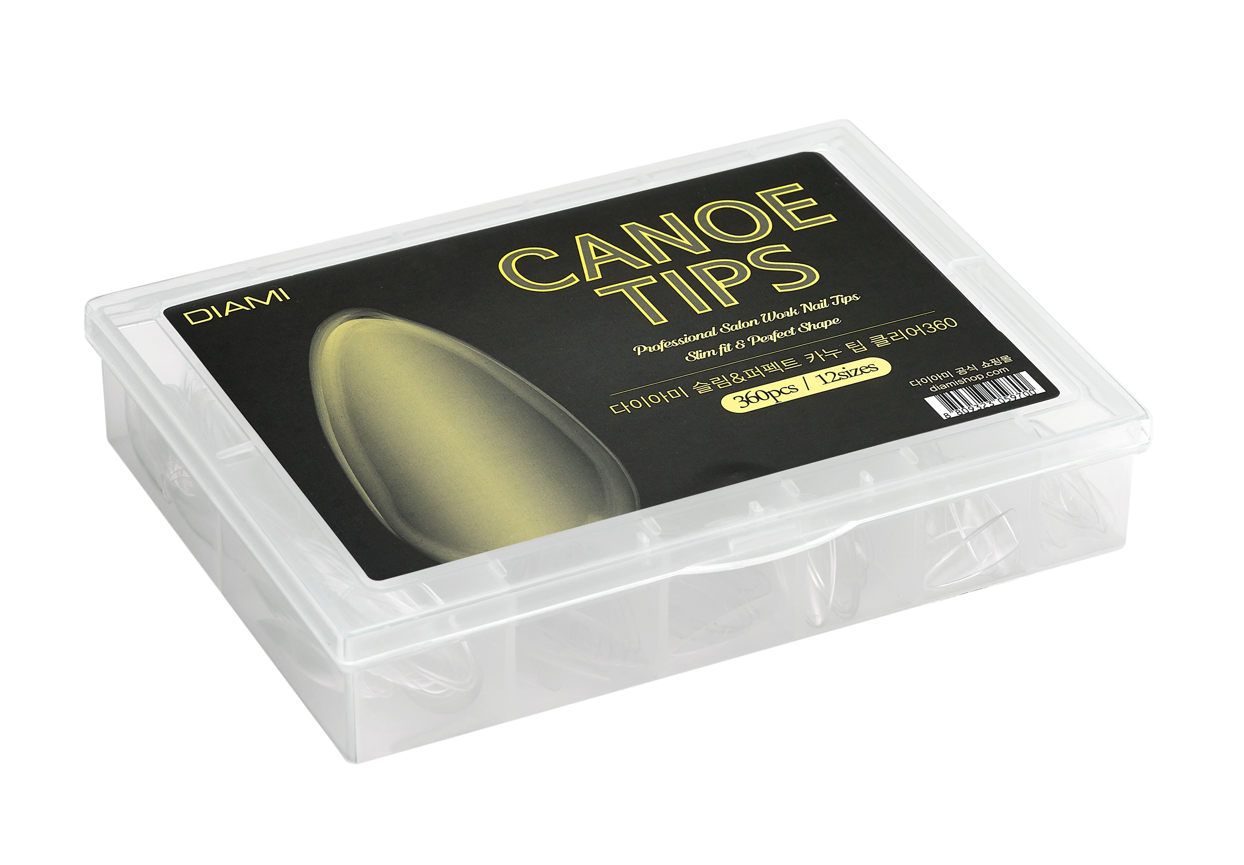 DIAMI canoe tip soft gel extension system