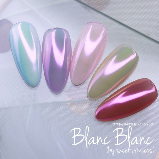 BLANC BLANC the first time we met chrome powder W51
