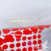 BLANC BLANC double sided clear dot tape 100pc