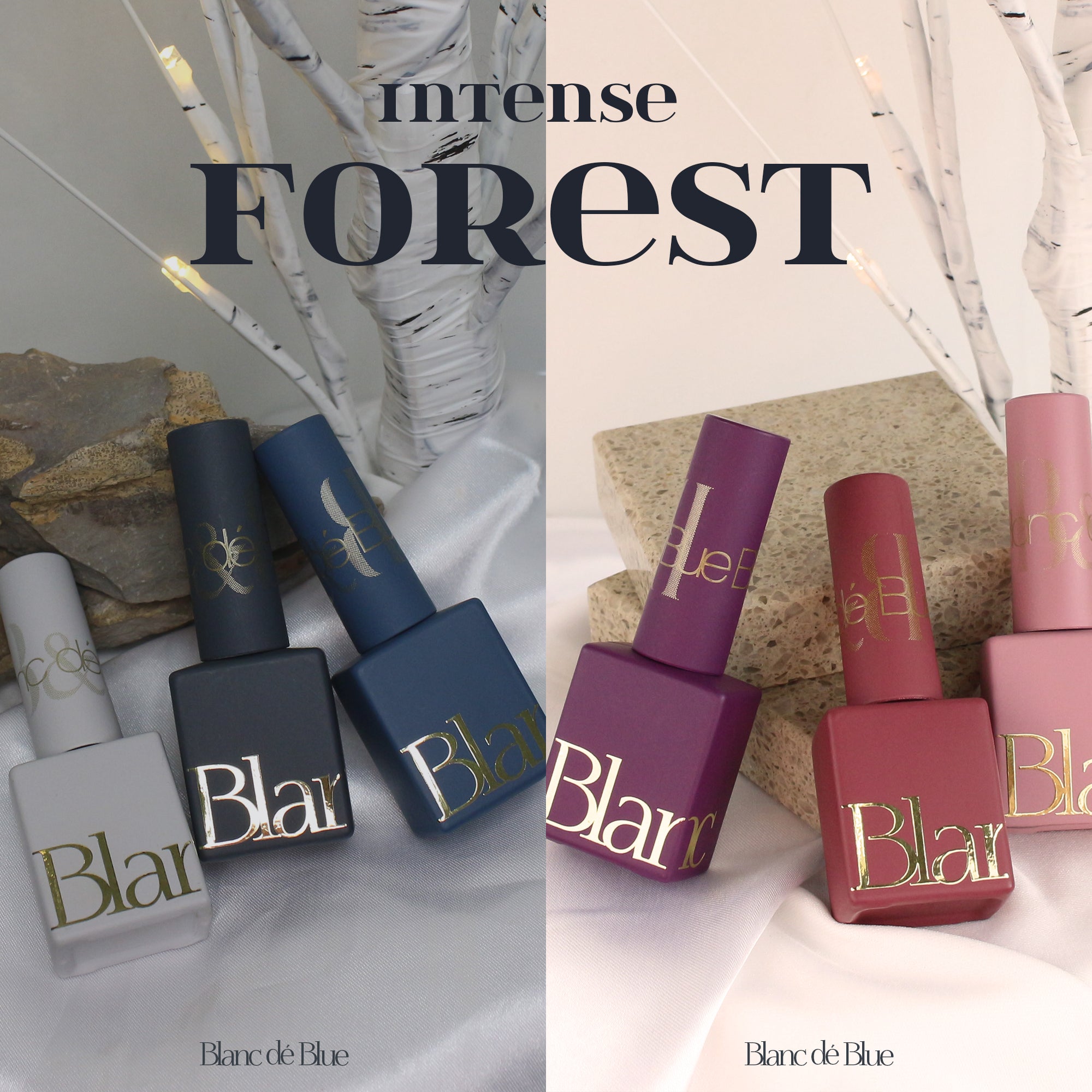 BLANC DE BLUE intense forest 6pc collection