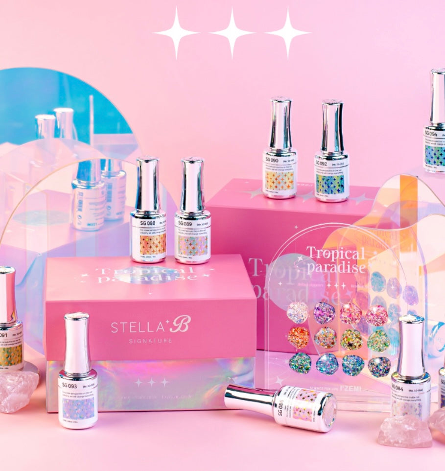 Stella-B Tropical paradise 12pc collection - limited edition packaging