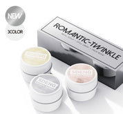DGEL Romantic twinkle SDENG 3PC COLLECTION - foil glitter gel