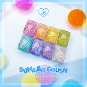 JIN.B Summer crush 8pc collection - reflective glitter