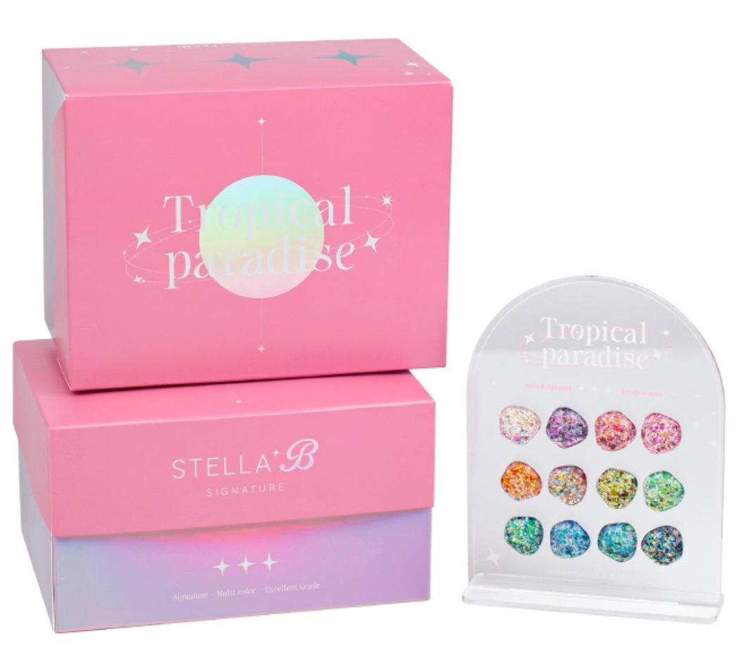 Stella-B Tropical paradise 12pc collection - limited edition packaging