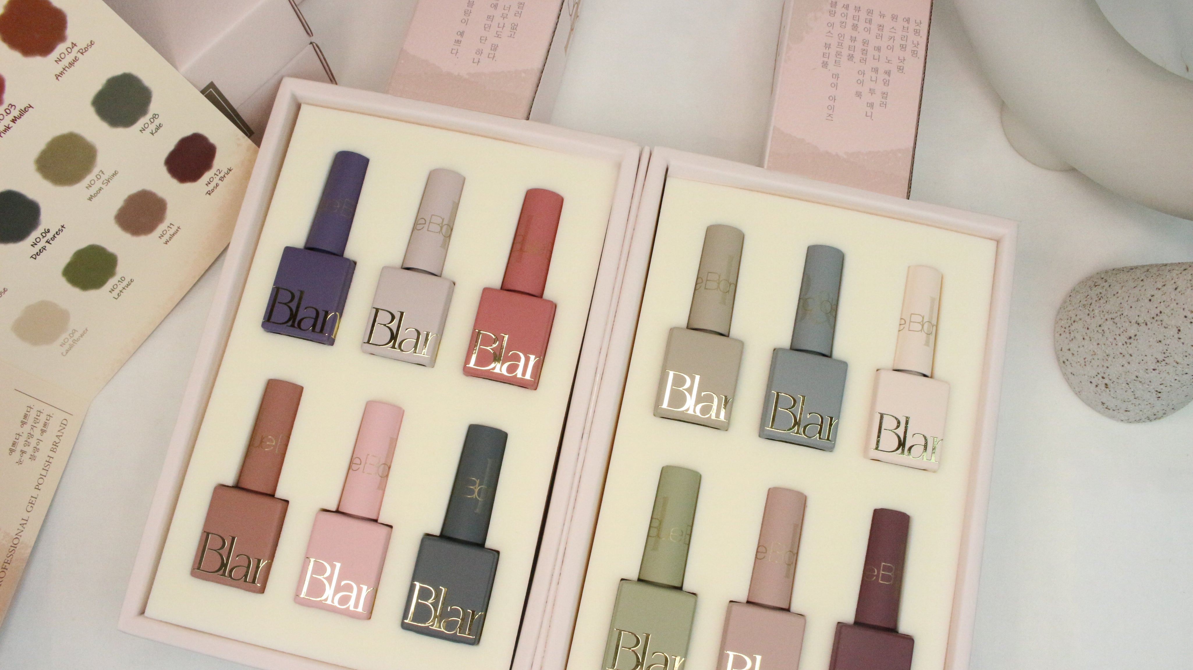 BLANC DE BLUE Blanc de blue collection