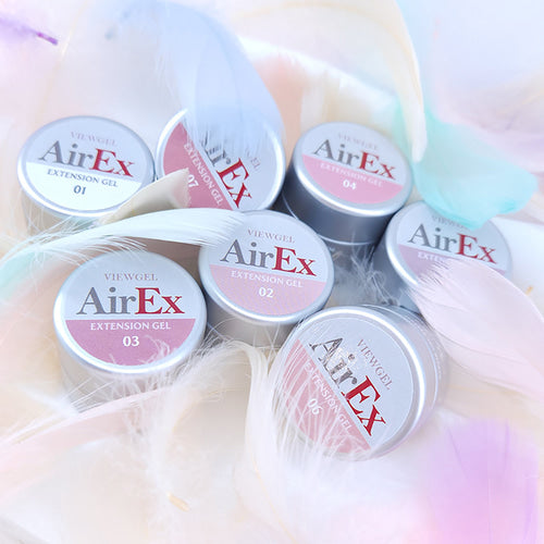 VIEWGEL AirEx extension gel 16 types - Colour/glitter 10g