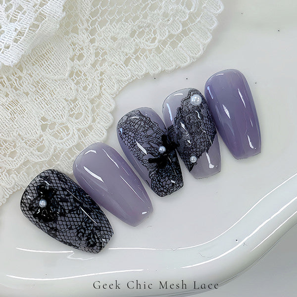 BONNIEBEE Geek Chic Mesh Lace Stamping Plate
