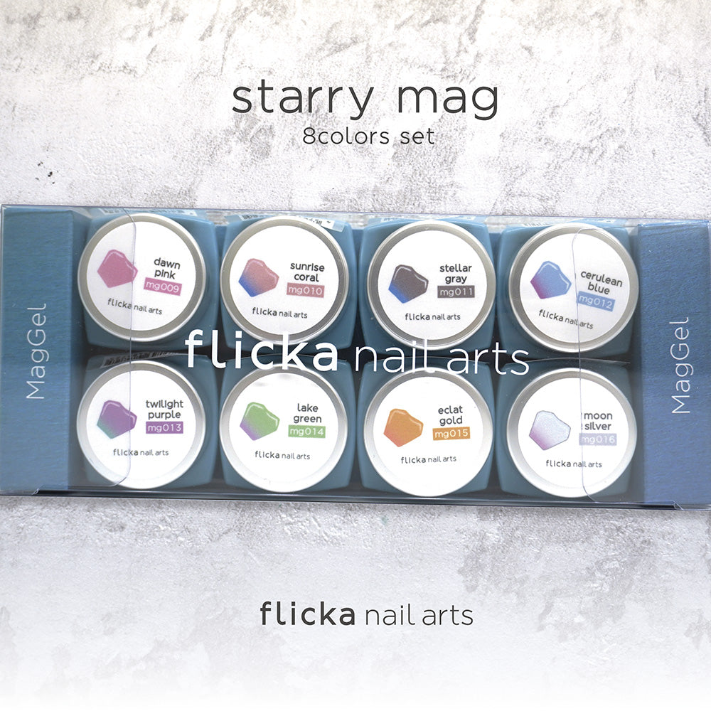 FLICKA Starry Mag gel - 8 magnetic colours Mg009-016