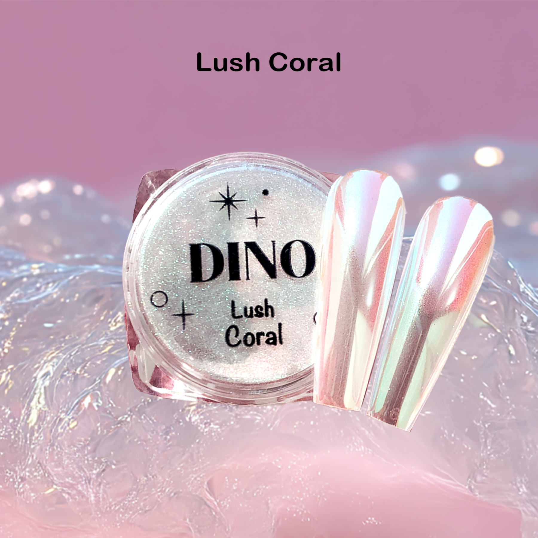 DINO Lush chrome powder - 3 colours