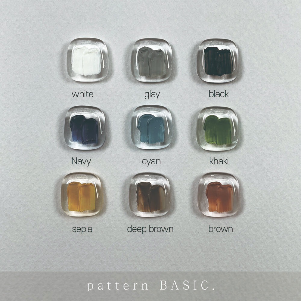 CLODI [Artcoi] Pattern texture gel palette - 2 types