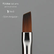 FLICKA brush - 'Pedi' Slim angular