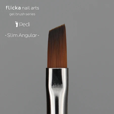 FLICKA brush - 'Pedi' Slim angular